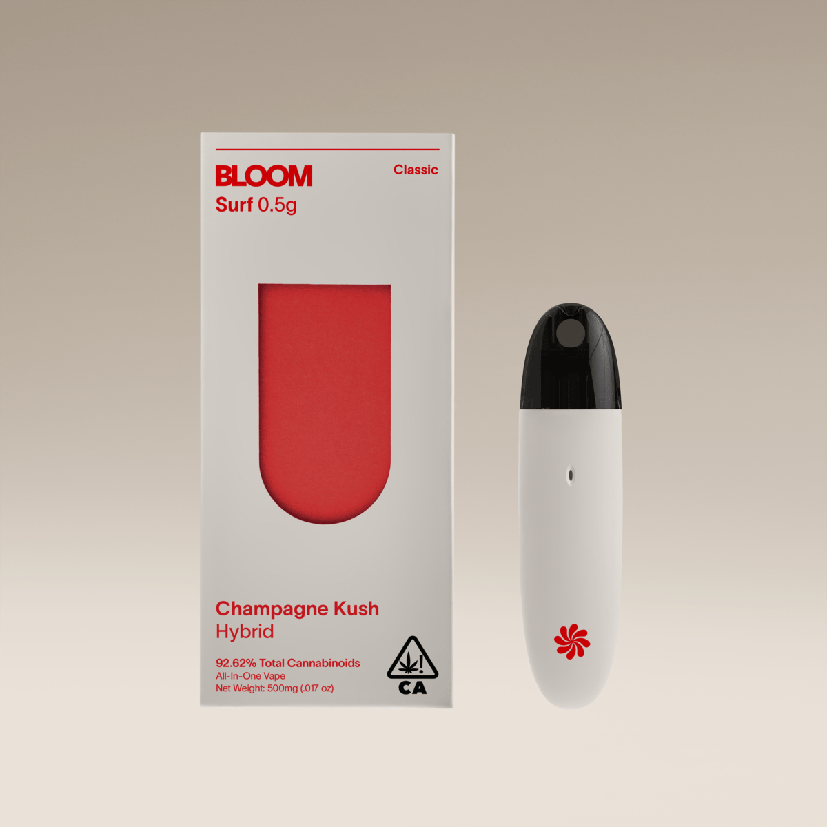 Bloom Classic Surf All-In-One 500mg | Champagne Kush