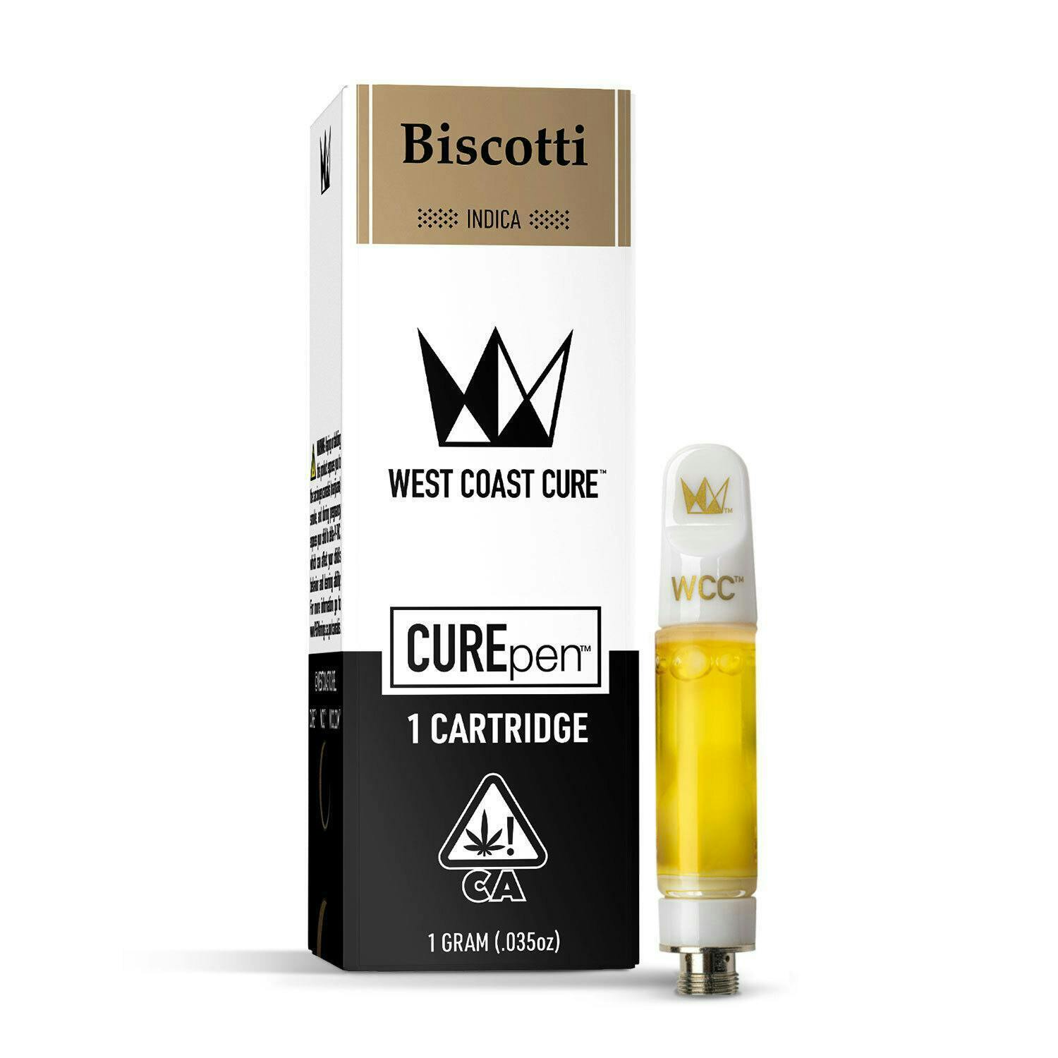 Biscotti CUREpen Cartridge - 1g - West Coast Cure