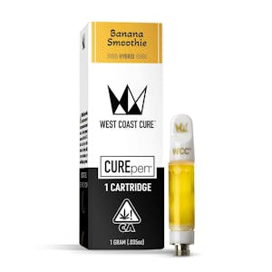WEST COAST CURE - Banana Taffy (H) | 1G Cart | West Coast Cure