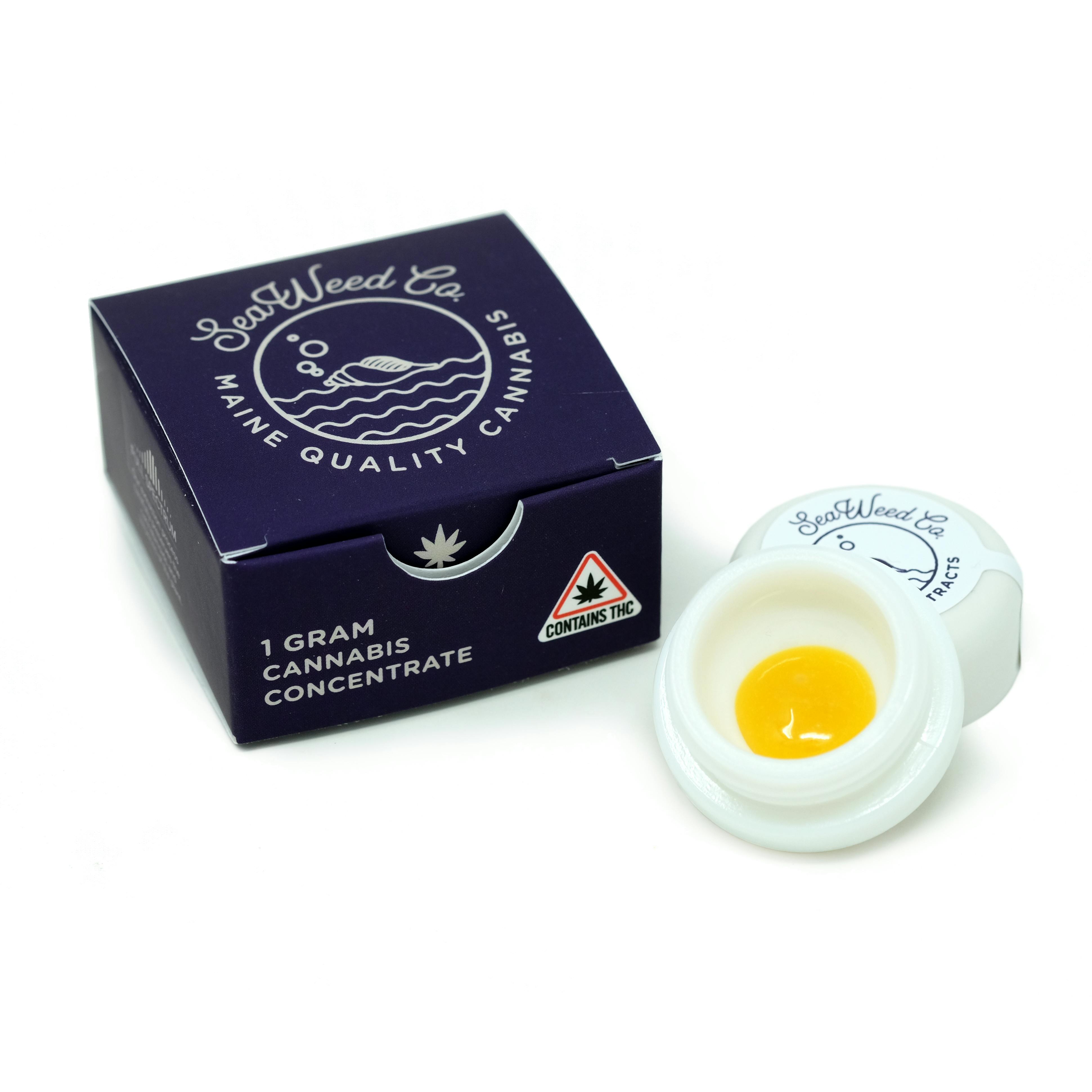 SWC - Blue Dream Live Resin Badder 1g by SeaWeed Co.