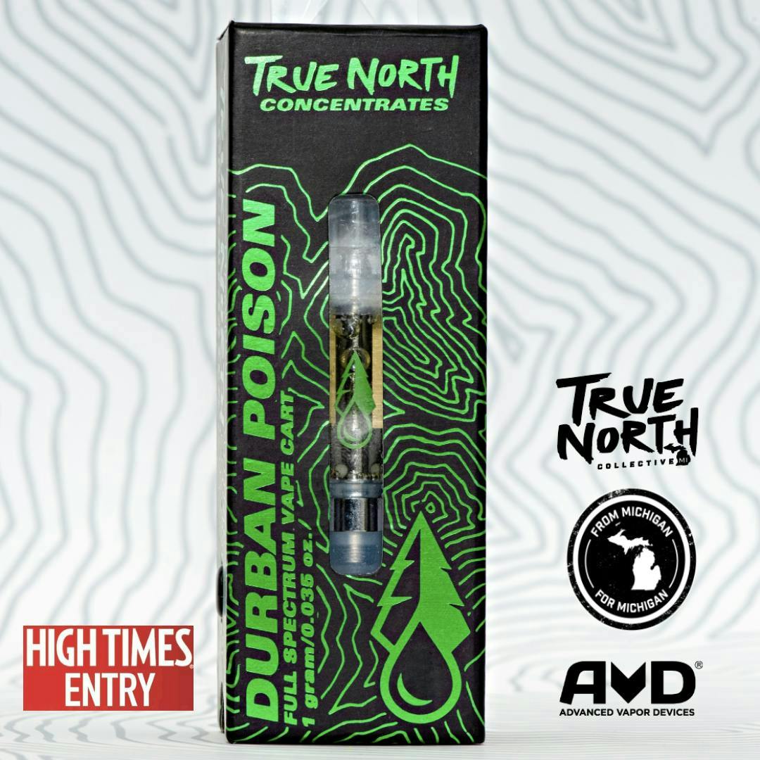 True North Collective | Durban Poison | Cartridge | 1g by True North Collective MI