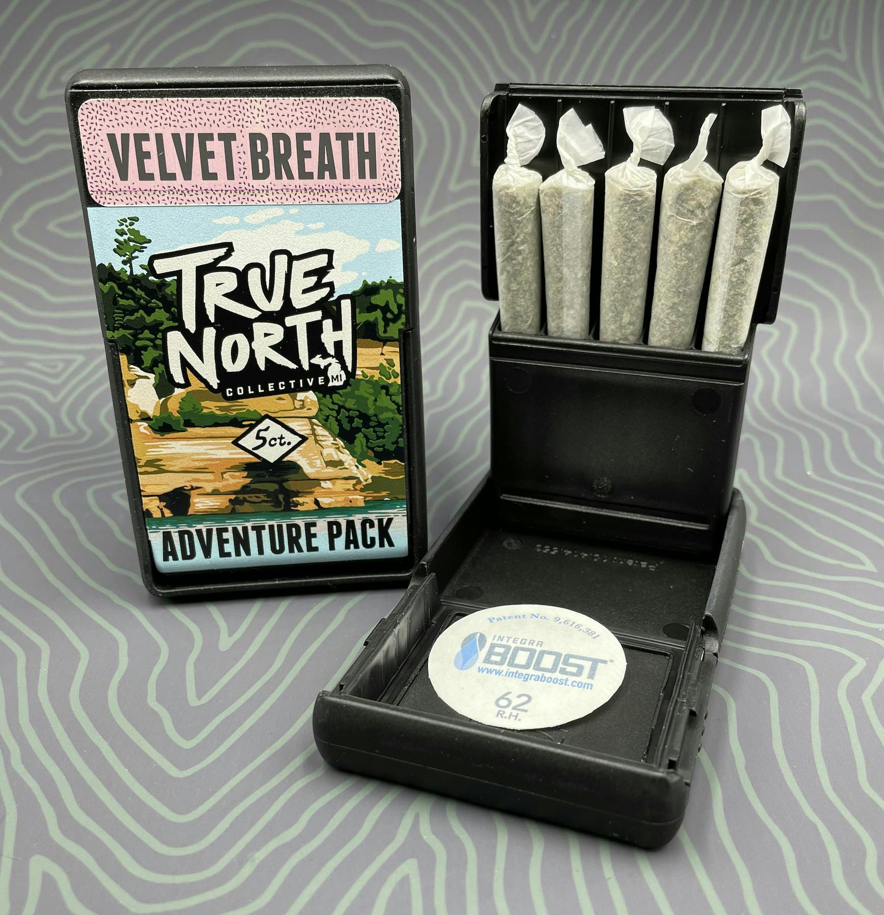 True North | Velvet Breath | Adventure Pack Joints | 0.75g each | 5pk