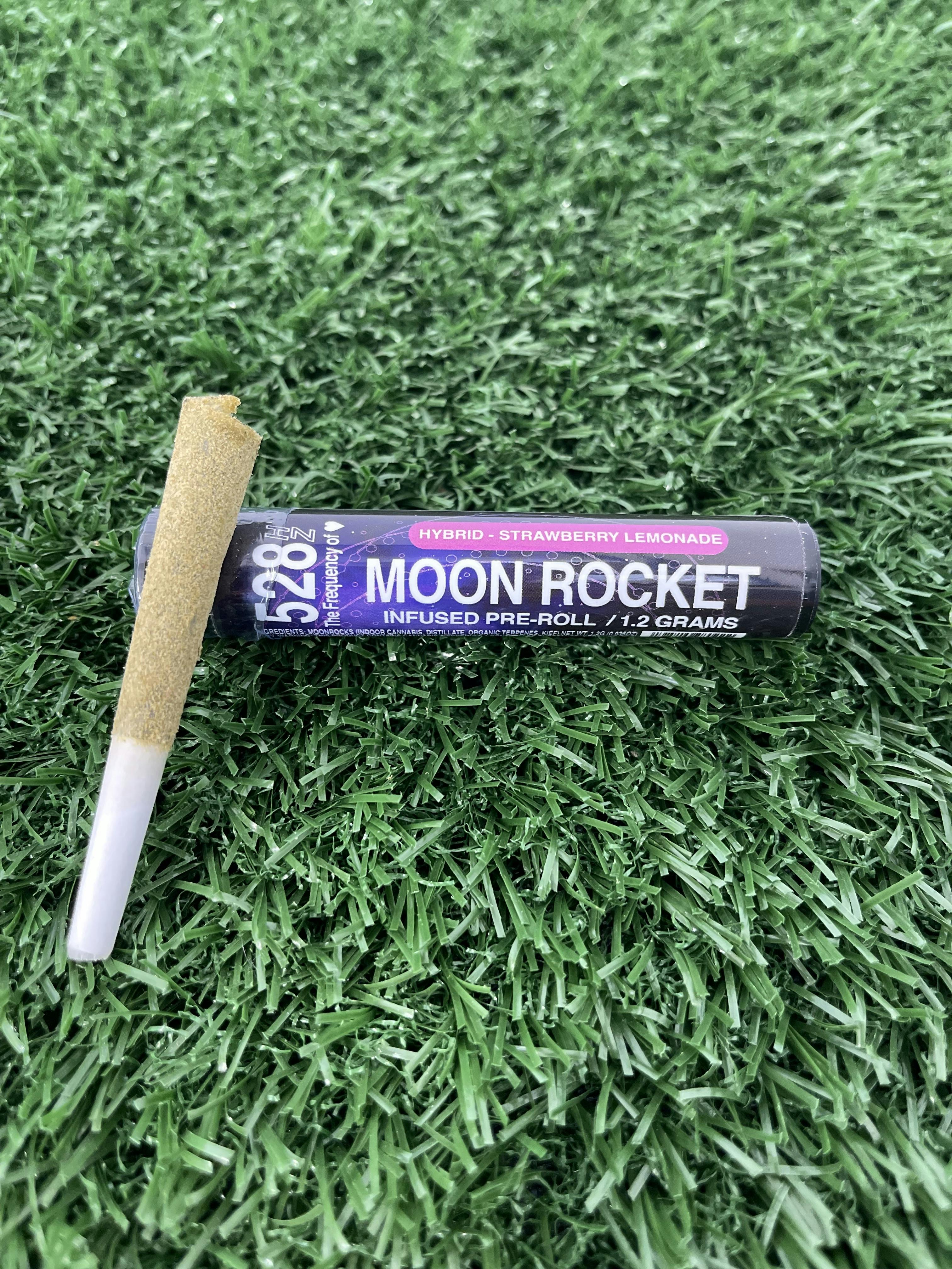 528 | Moon Rocket | Strawberry Lemonade - Infused Preroll w/Kief - 1.2g at Royal Apothecary Cannabis Retail Store