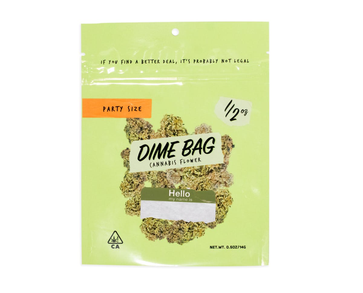 Dime Bag Dime Bag | Glueberry OG Hybrid (1/2 OZ) | Weedmaps