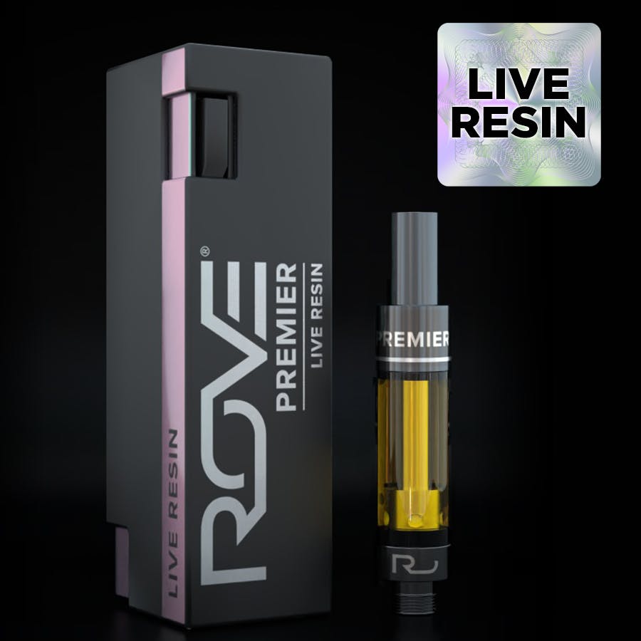 Rove | Premier Live Resin Cartridge | Blueberry Headband - I | 1.0g