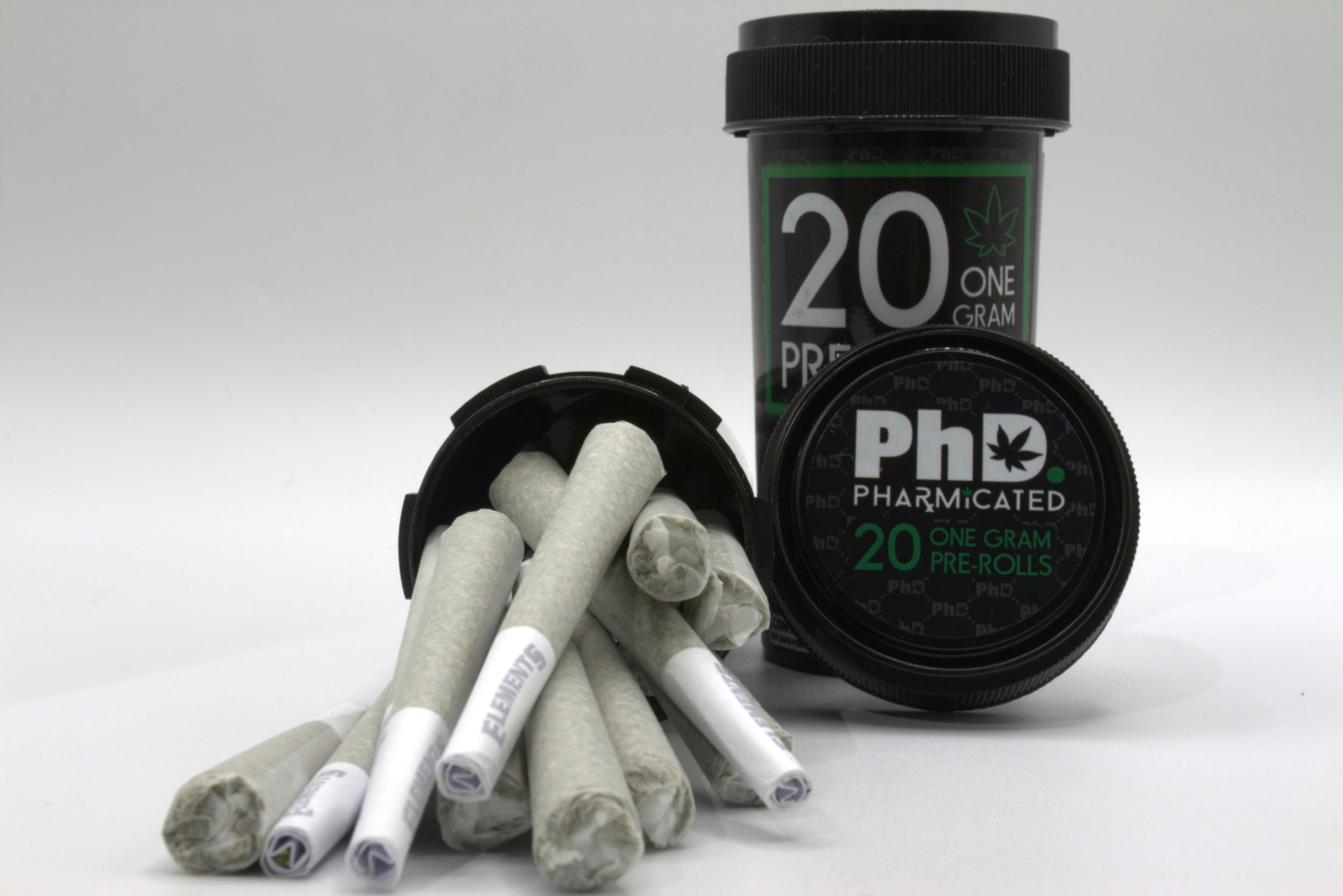 PhD 20-1g Pre-Rolls - Sativa