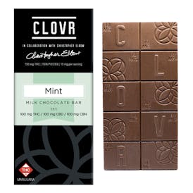 CLOVR Mint Milk Chocolate 1:1:1 - 100mg