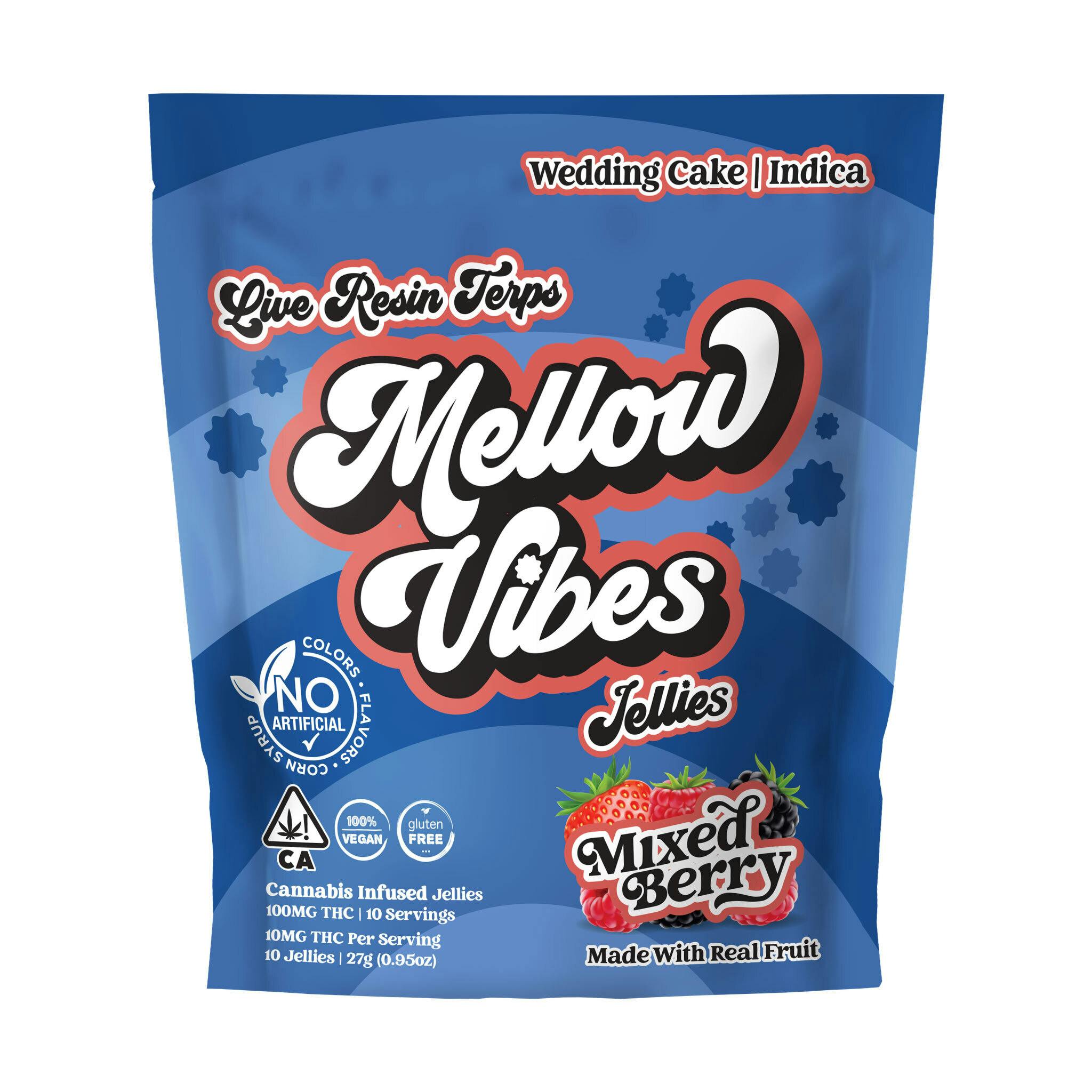 Mellow Vibes Jellies: Wedding Cake