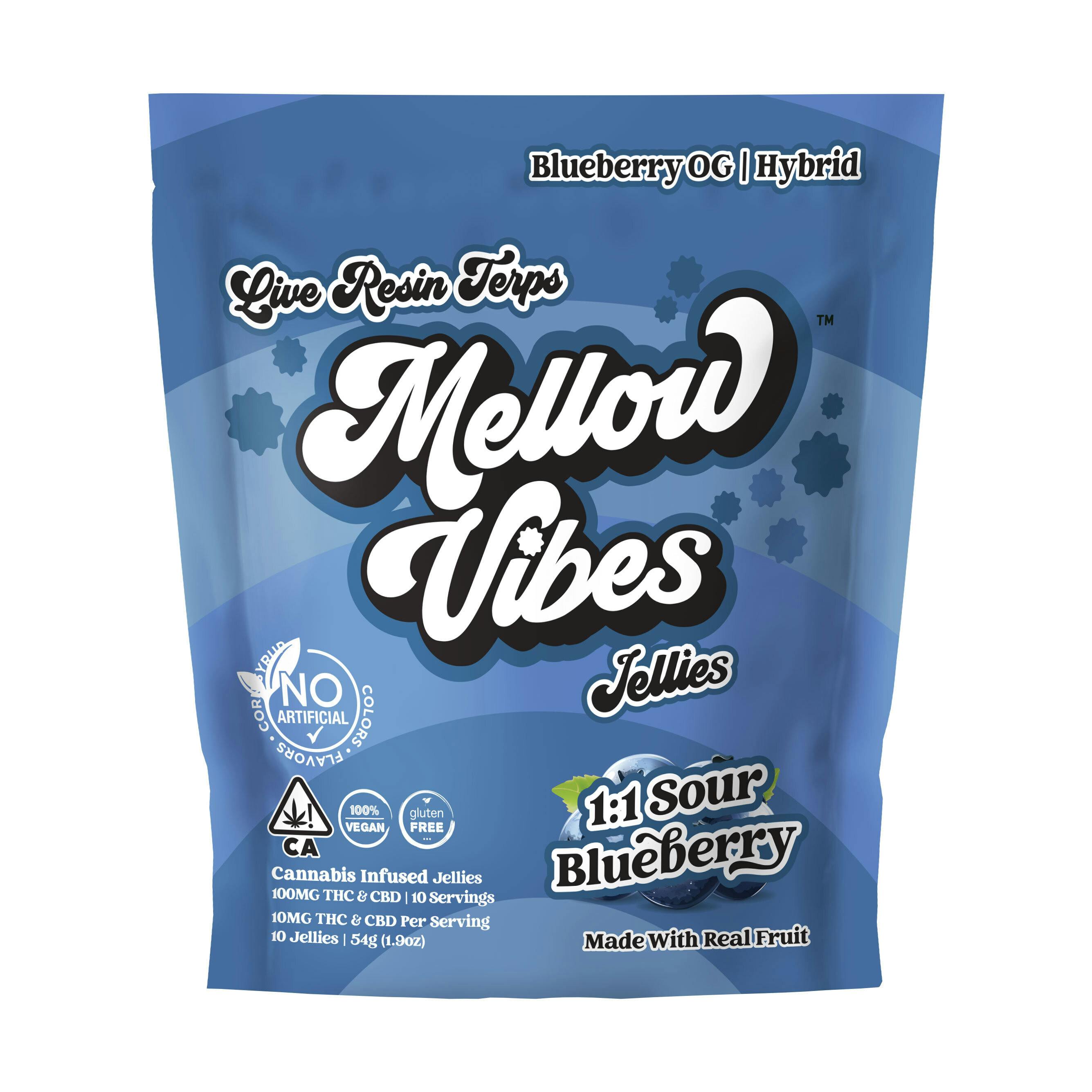 Mellow Vibes Jellies: Blueberry OG