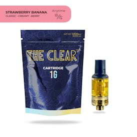 The Clear Original Cartridge 1000mg | Strawberry Banana