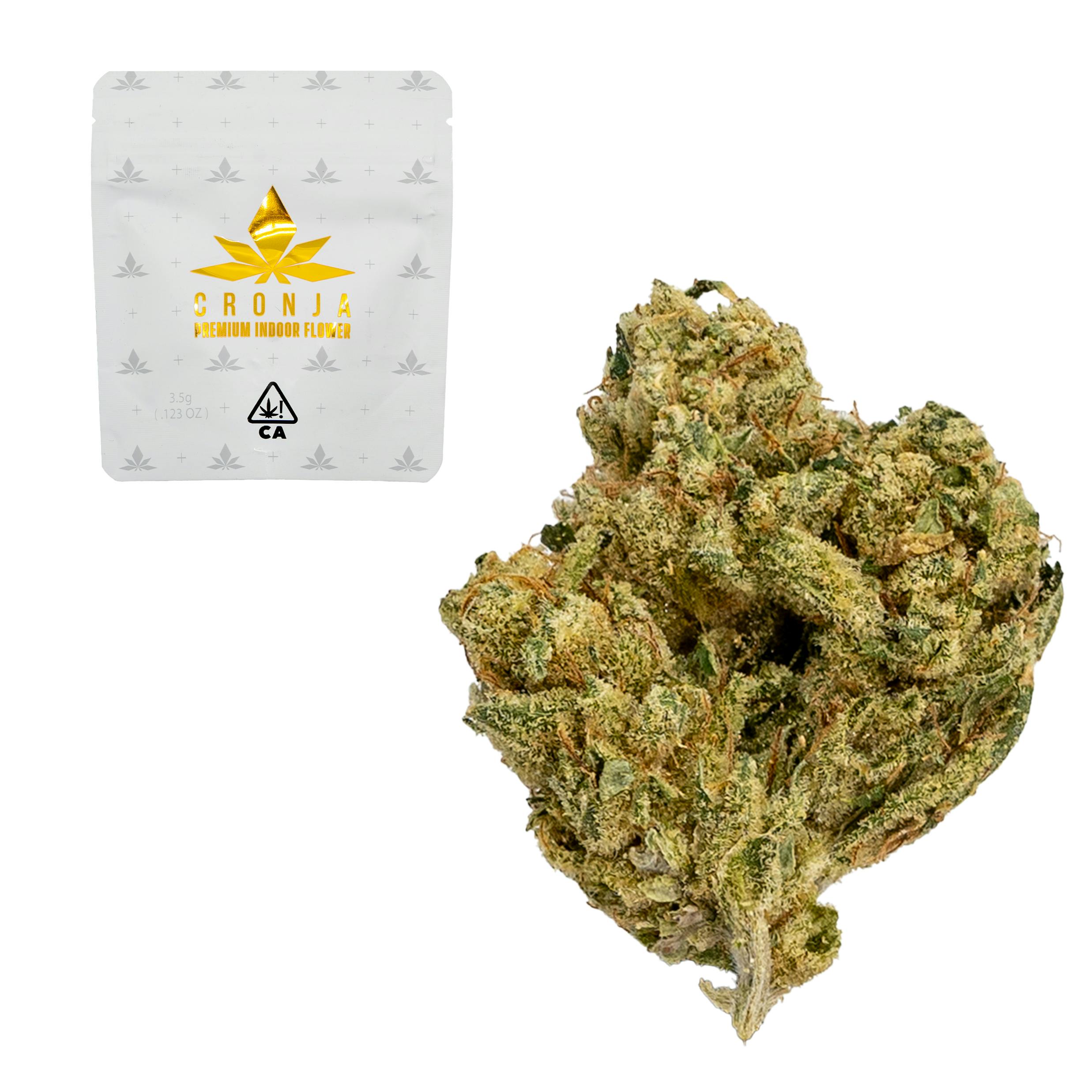 ガーヤットリーキラナ金財　(G-a3 CRONJA - Ginseng OG (3.5g) Indoor - CRONJA
