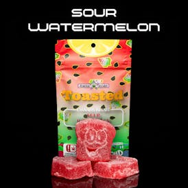 ACC Toasted Gummies Sour Watermelon 10pk (Hybrid)
