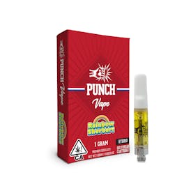 Punch - 510 Distillate Vape Cart - Rainbow Sherbert (1g)