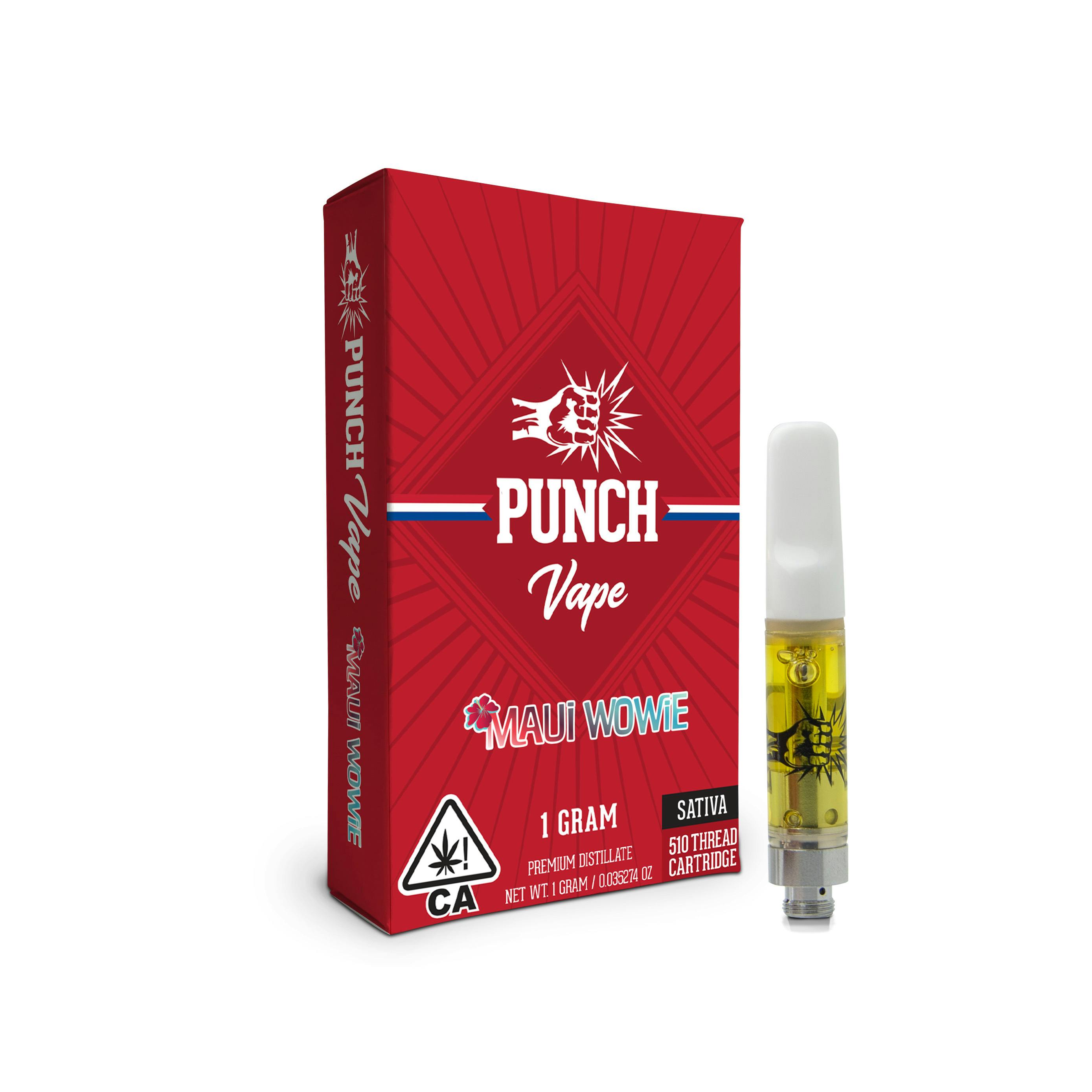 Punch | Maui Wowie | Sativa | 510 Distillate Cart | 1g at Re-Up Cannabis Dispensary