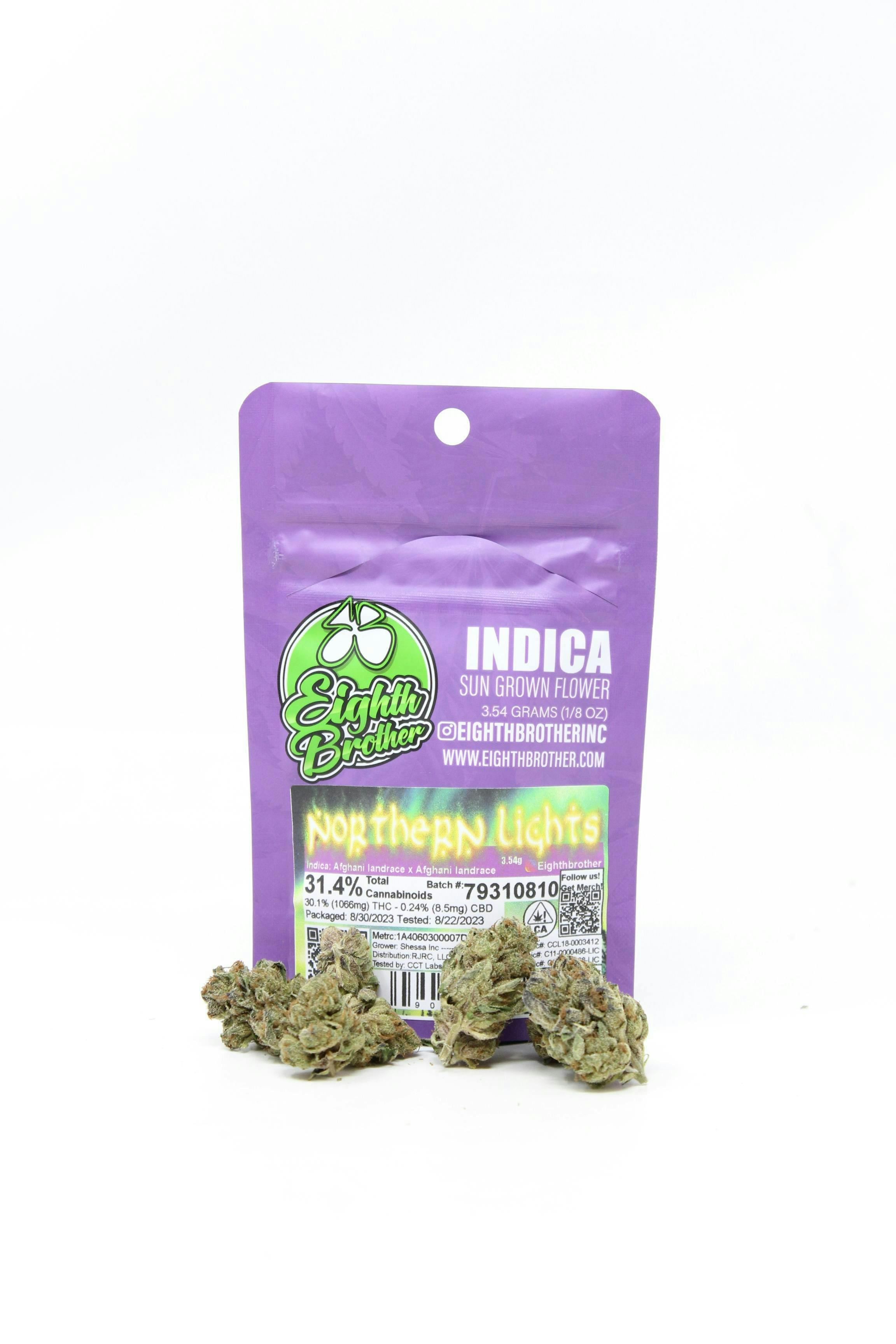 Eighth Brother | Northern Lights | Big Buds | 3.54g