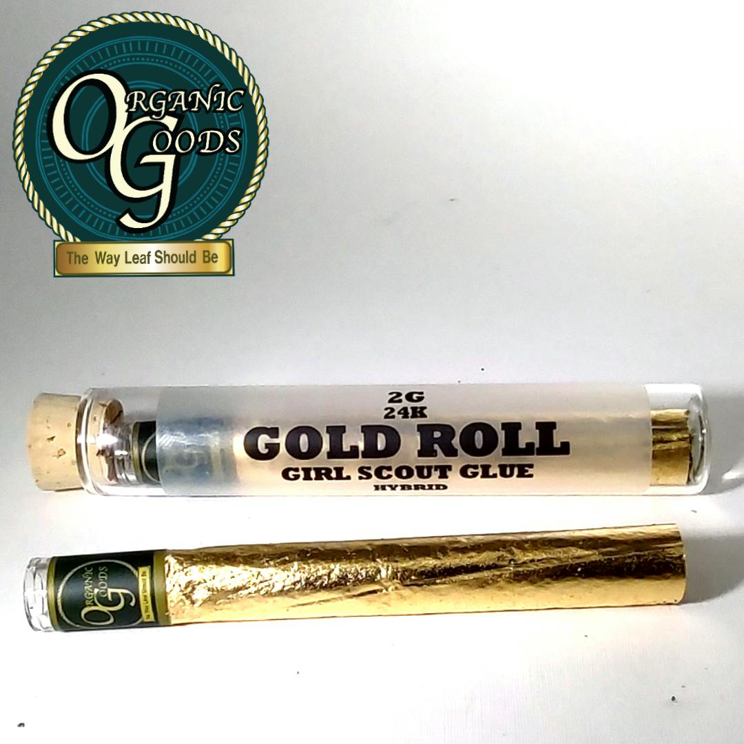 Organic Goods Organic Goods Gold Roll Girl Scout Glue 2 G Weedmaps