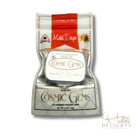 Sugar Free Raspberry Cosmic Gems 200mg THC (vegan)