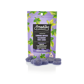 Smokiez INDICA Blackberry Fruit Chews - 100mg - ME