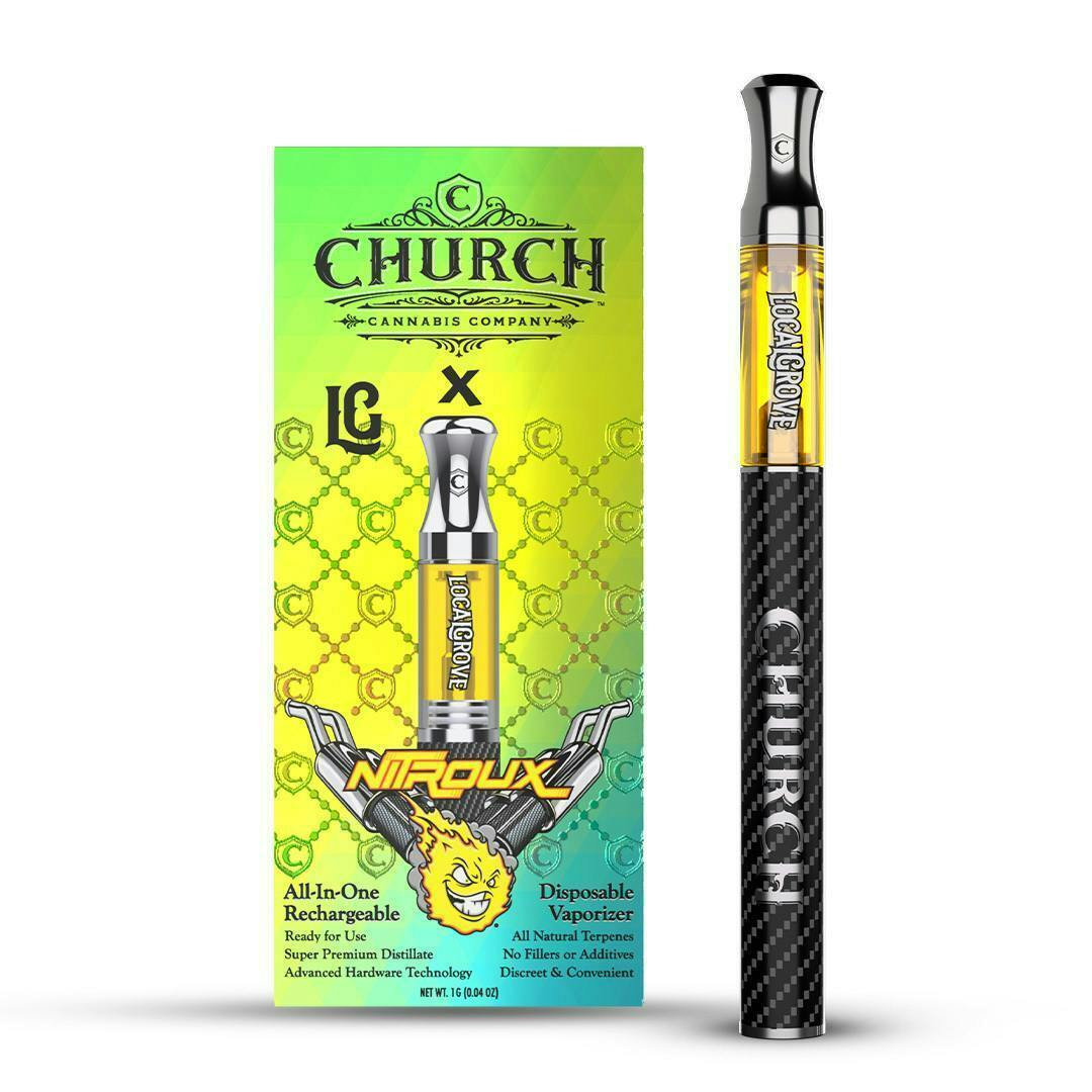 Church Cannabis x Local Grove | Nitroux | Disposable | 1g