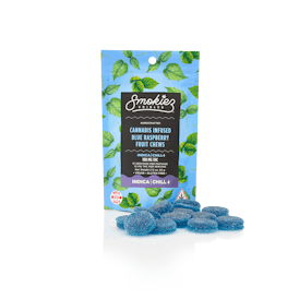 Smokiez INDICA Blue Raspberry Fruit Chews - 100mg - ME