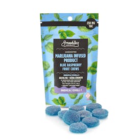 Smokiez INDICA Blue Raspberry Fruit Chews - 250mg - MO