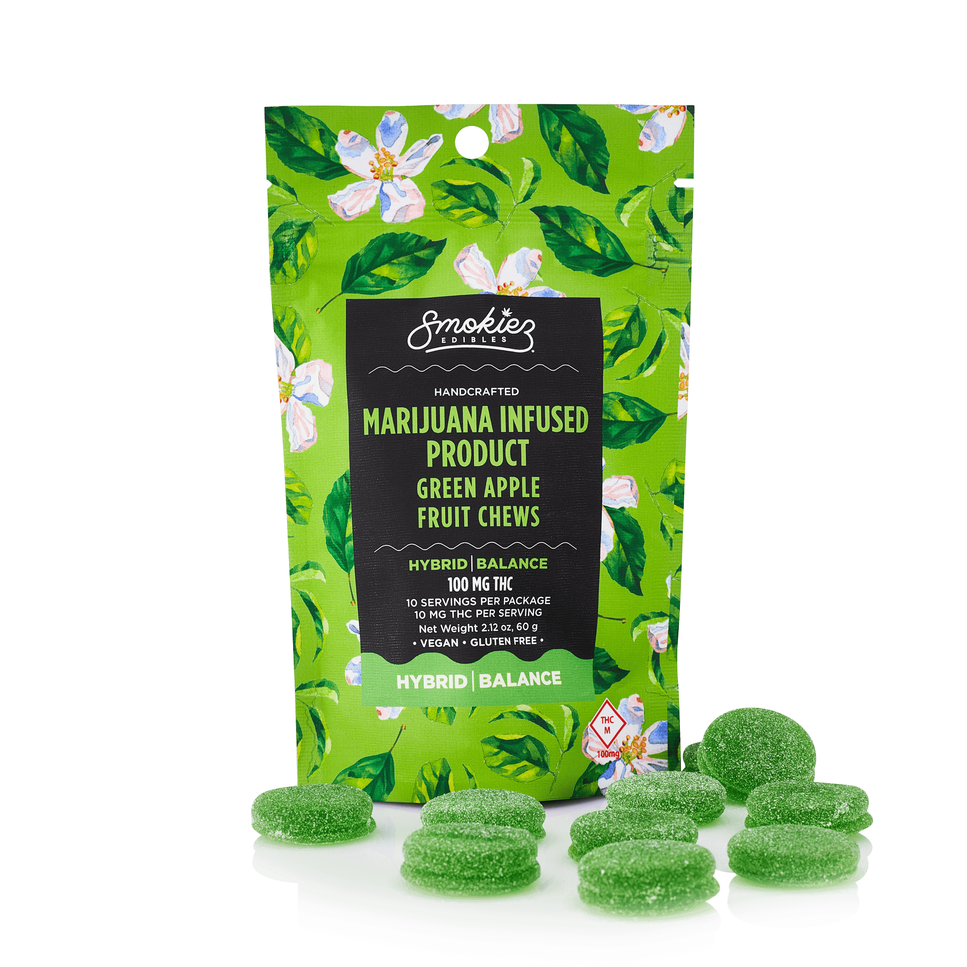Smokiez Edibles: Green Apple Fruit Chews