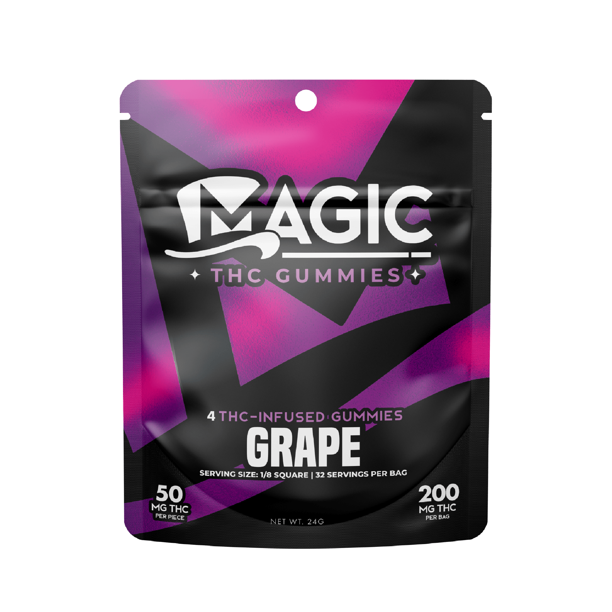 Magic Edibles - Grape Gummies 200MG by Magic Cannabis