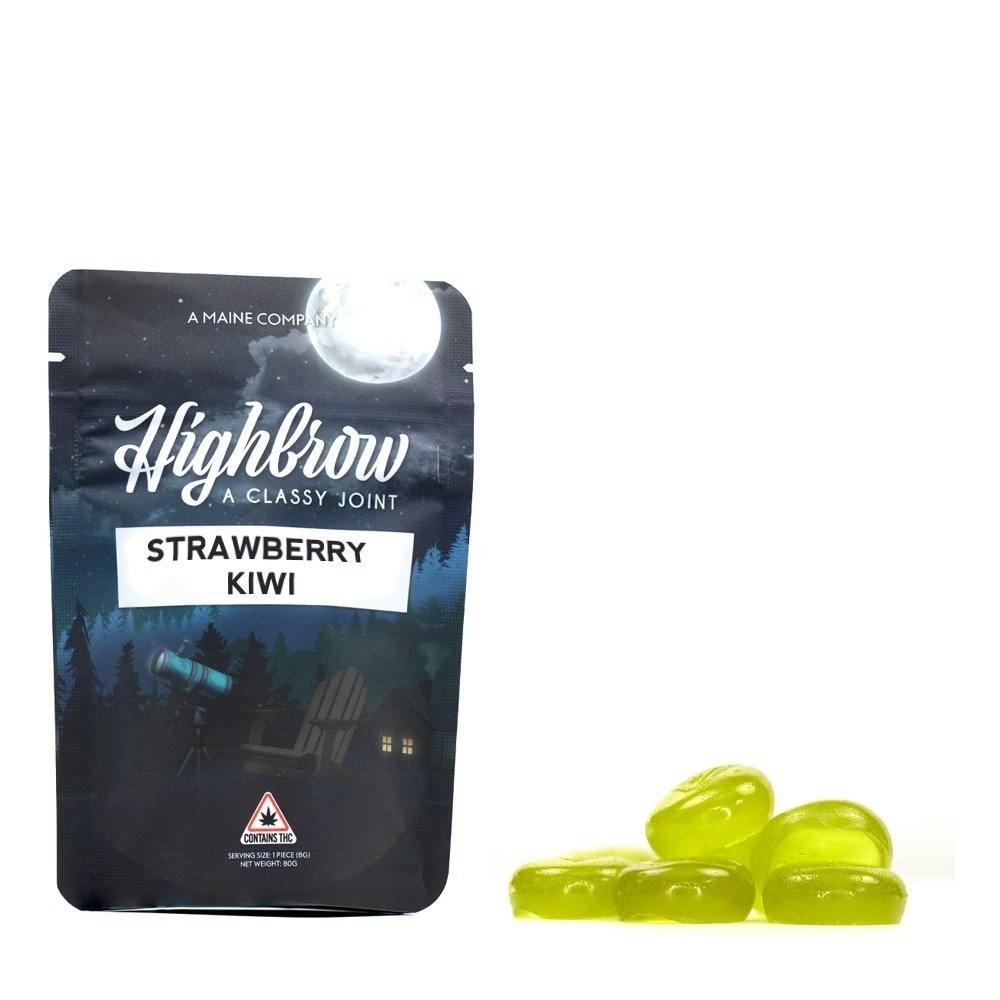 Highbrow Strawberry Kiwi Gummies 100mg - Highbrow