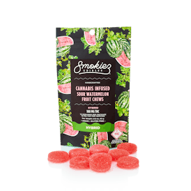 Smokiez HYBRID Sour Watermelon Fruit Chews - 100mg - OH
