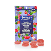 Smokiez sweet Jamberry 100mg CBN : 100mg THC 1:1 Fruit Chews -