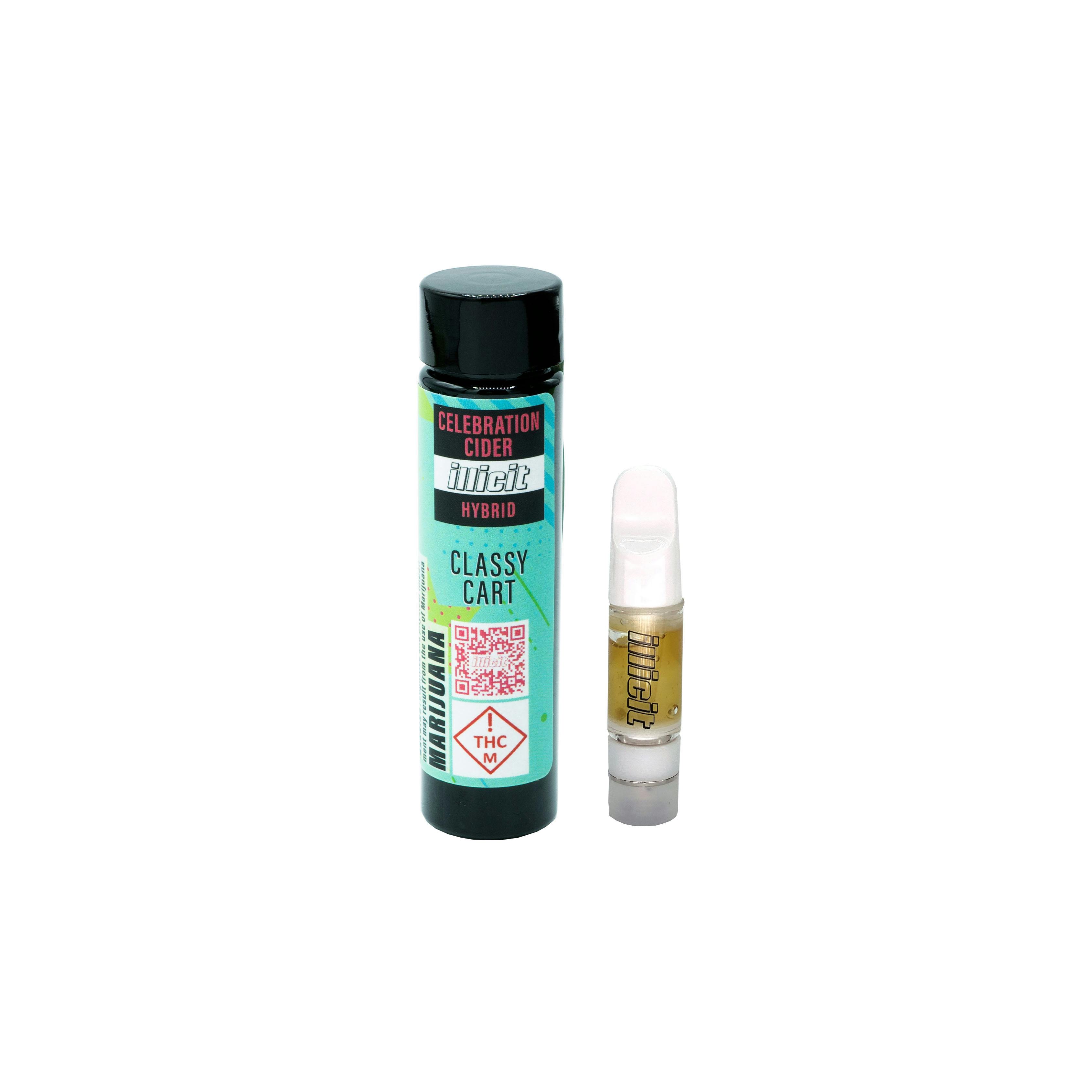 Celebration Cider 0.5g Classy Cart at From The Earth Dispensary St. Joseph