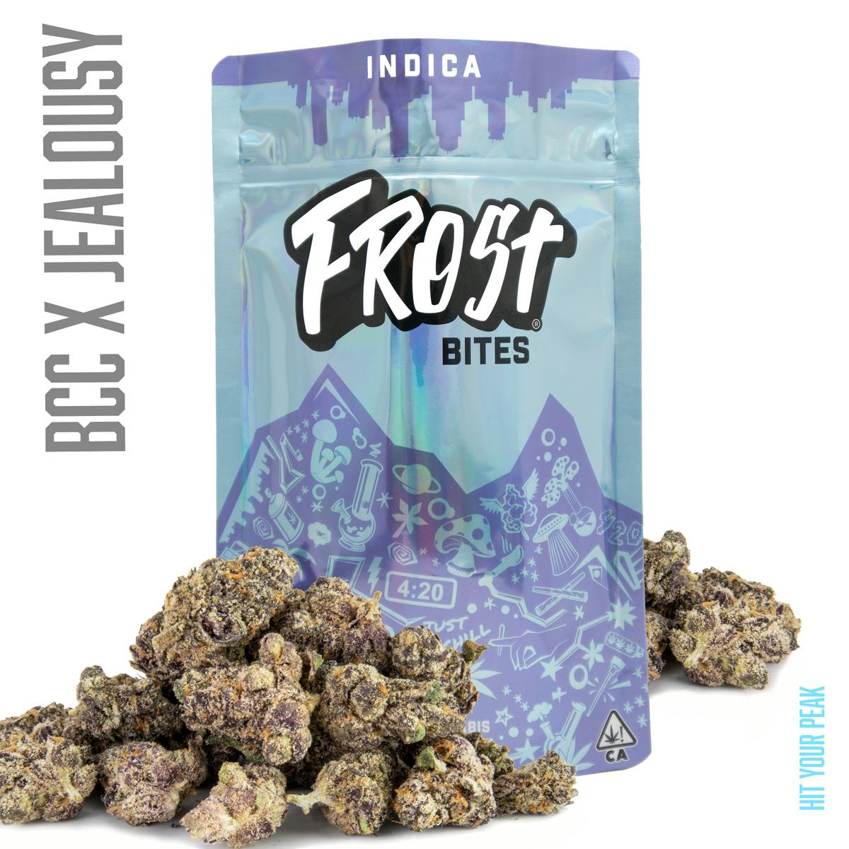 BCC x Jealousy Ounce of Smalls (28% THC Indica) - Frost