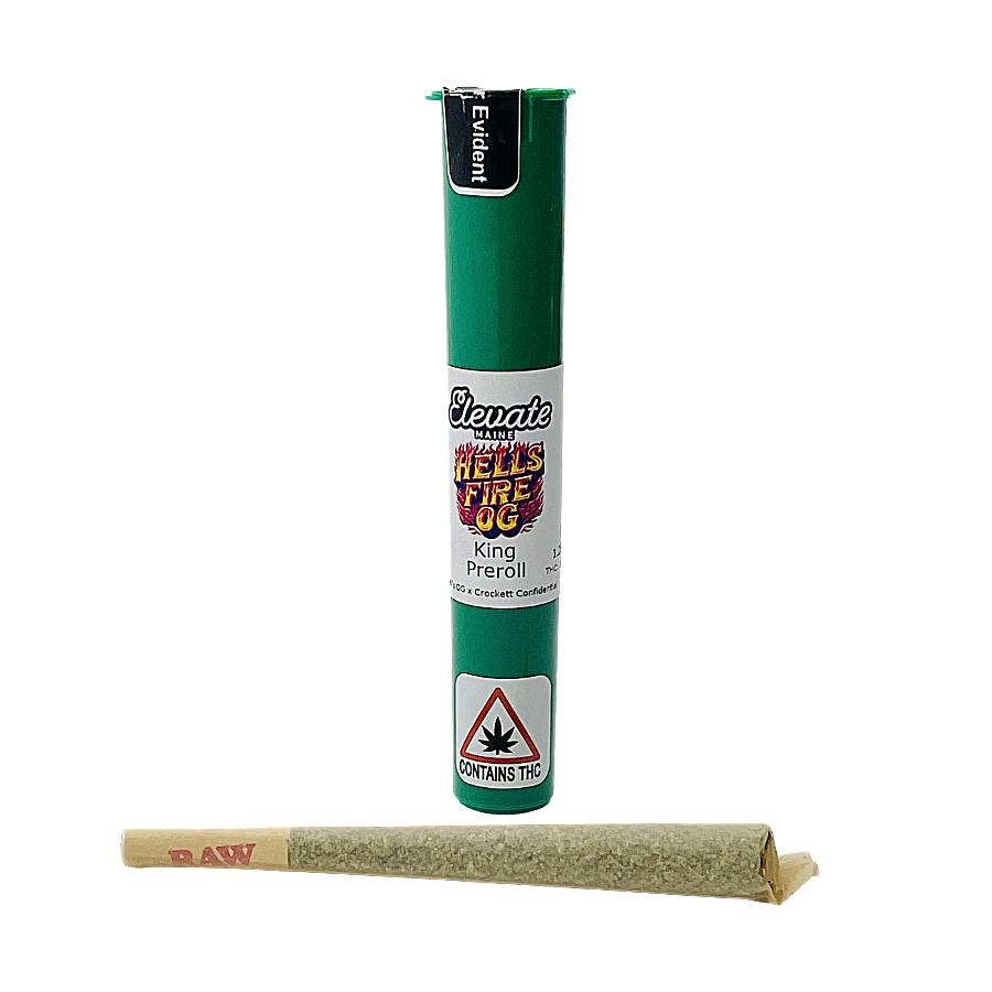 King - Hell's Fire OG 1.25g - Crux Cannabis