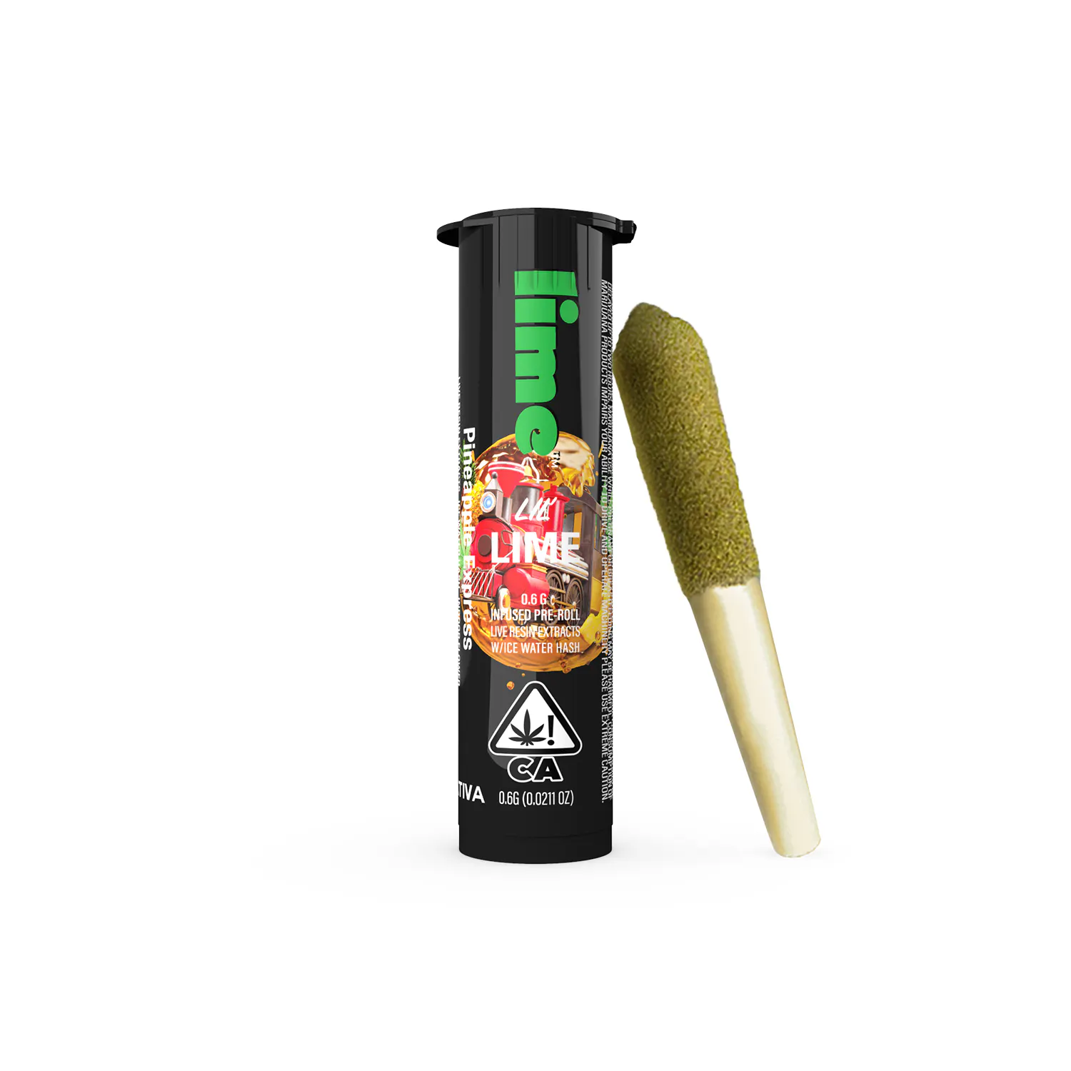 Lime - Lime - Preroll - Infused - Lil Lime - Pineapple Express - .6G Main Image