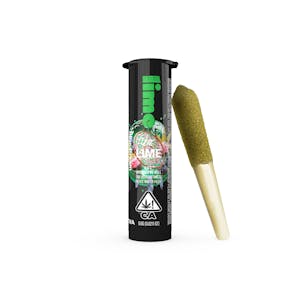 LIME - LIME - Blue Dream - Preroll Infused - Live Resin & Hash - .6G - 5Pk