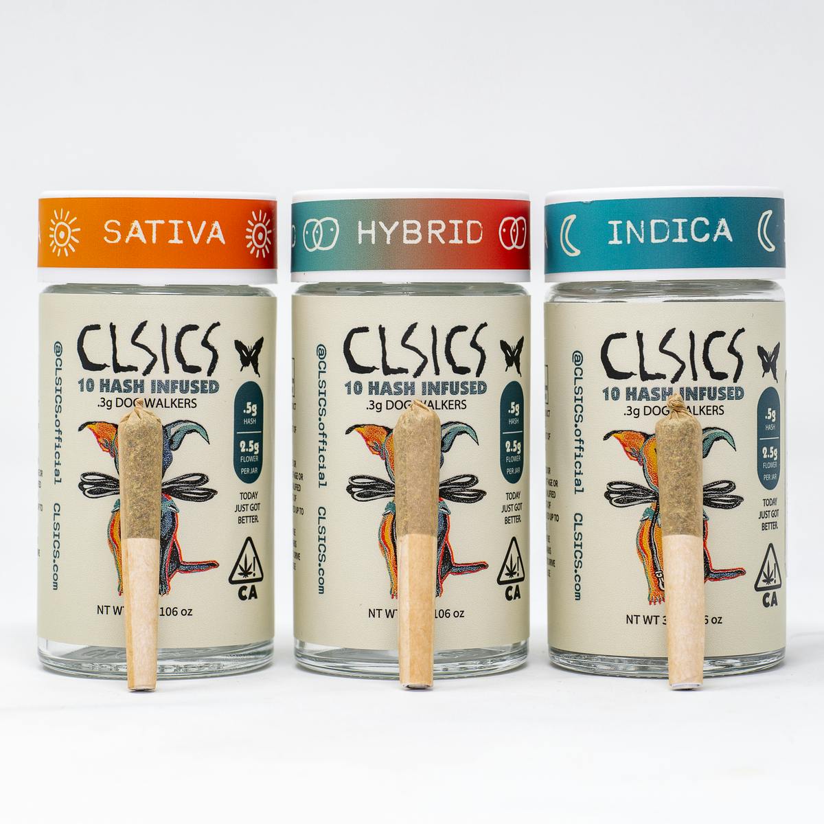 CLSICS Rosin & Rosin Infused Pre Rolls — Grape Ape