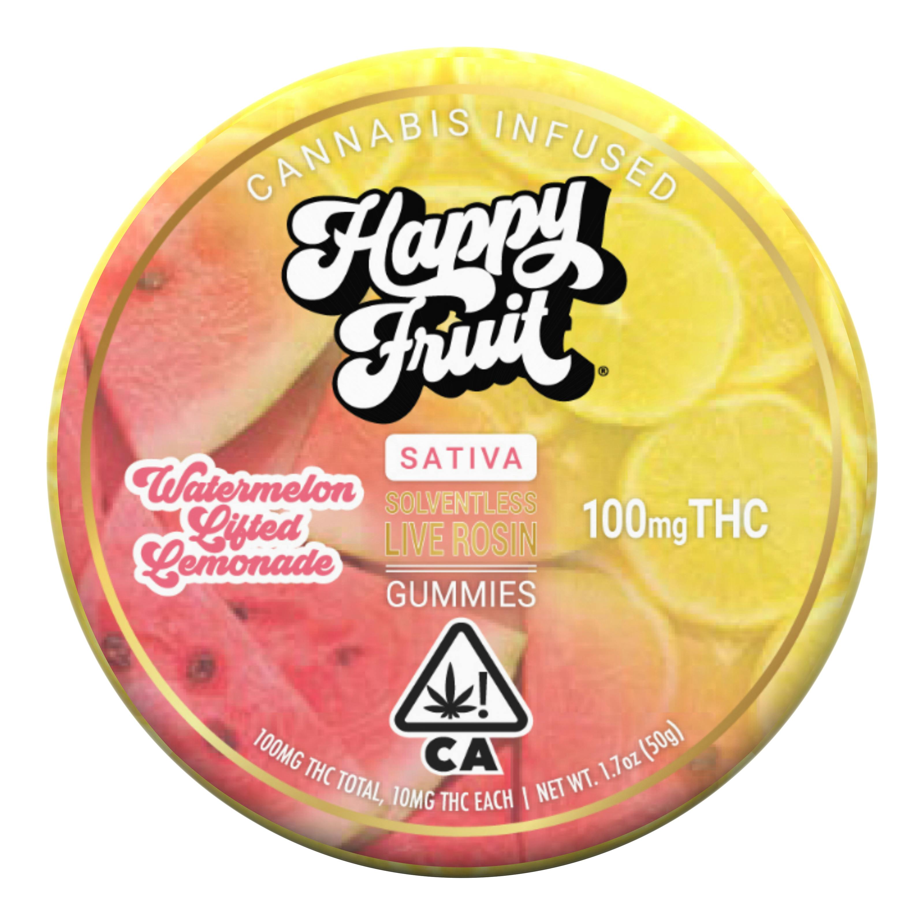 Happy Fruit — Watermelon Lifted Lemonade