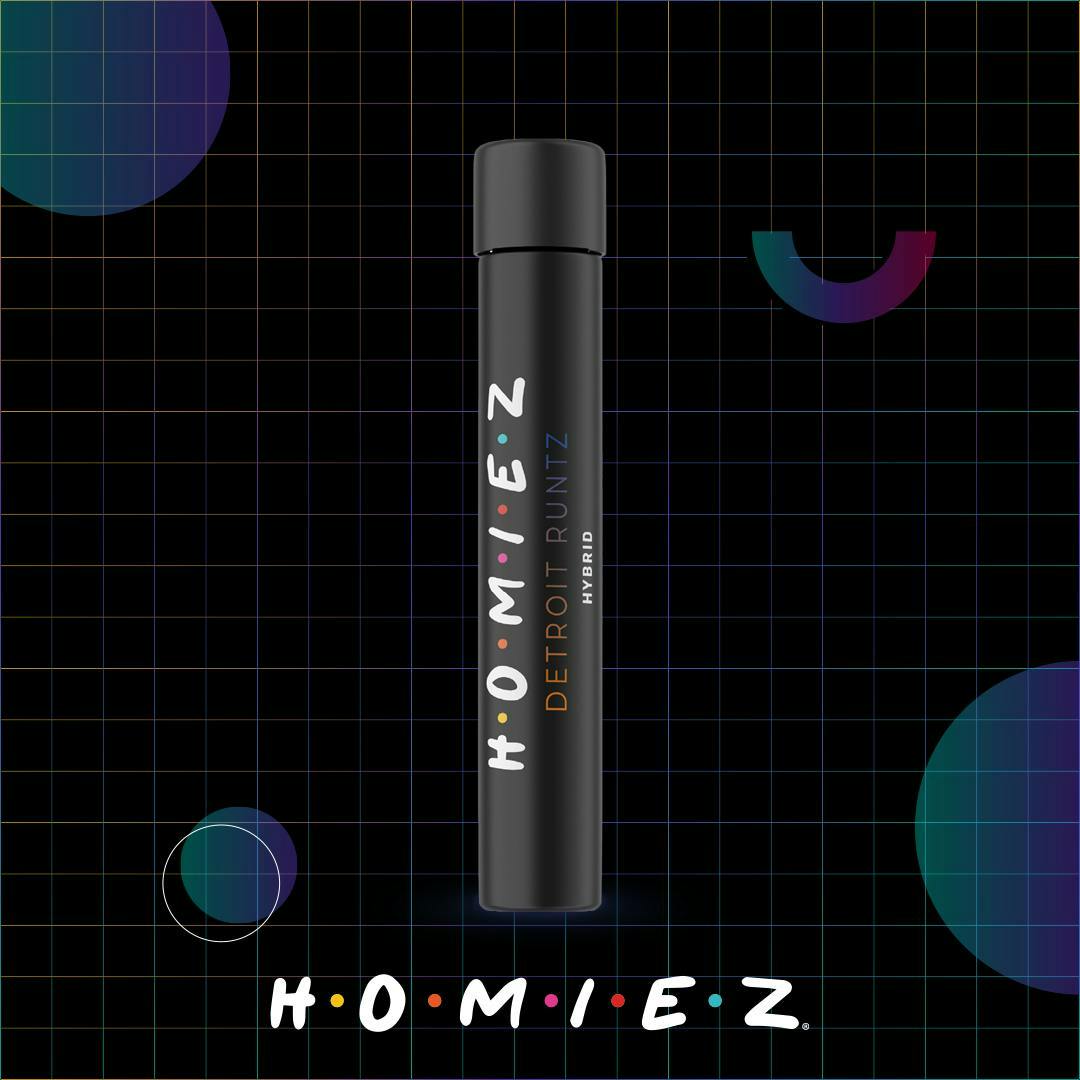 Detroit Runtz • 1G Pre-Roll • HOMIEZ • MED - Dispo