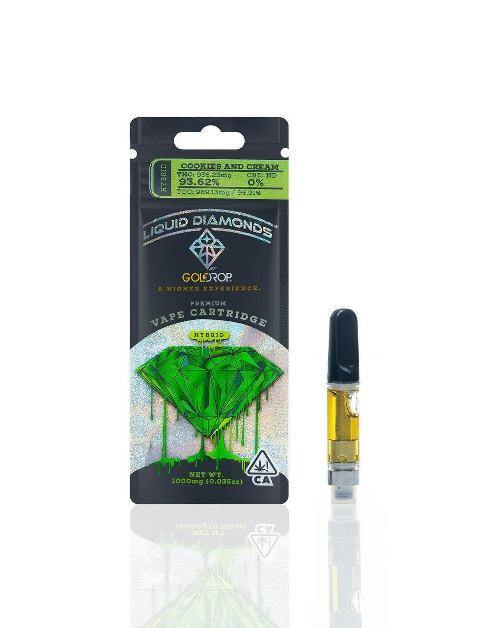 Cookies and Cream | Liquid Diamonds Cartridge | 1g