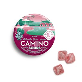 Camino Sours 10mg Watermelon Spritz "Uplifting" Gummies