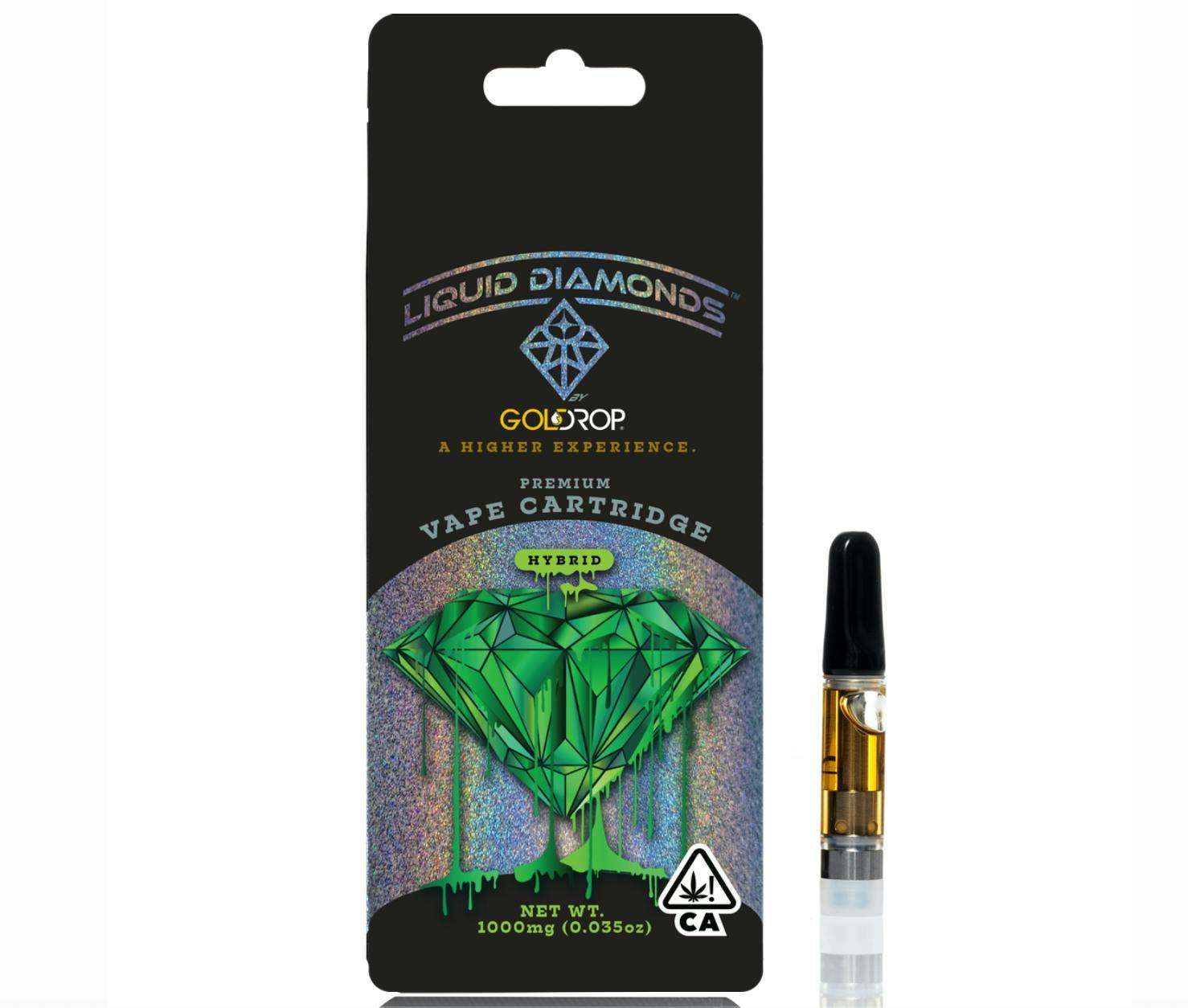 Gelato Kush | Liquid Diamonds Cartridge | 1g by GoldDrop