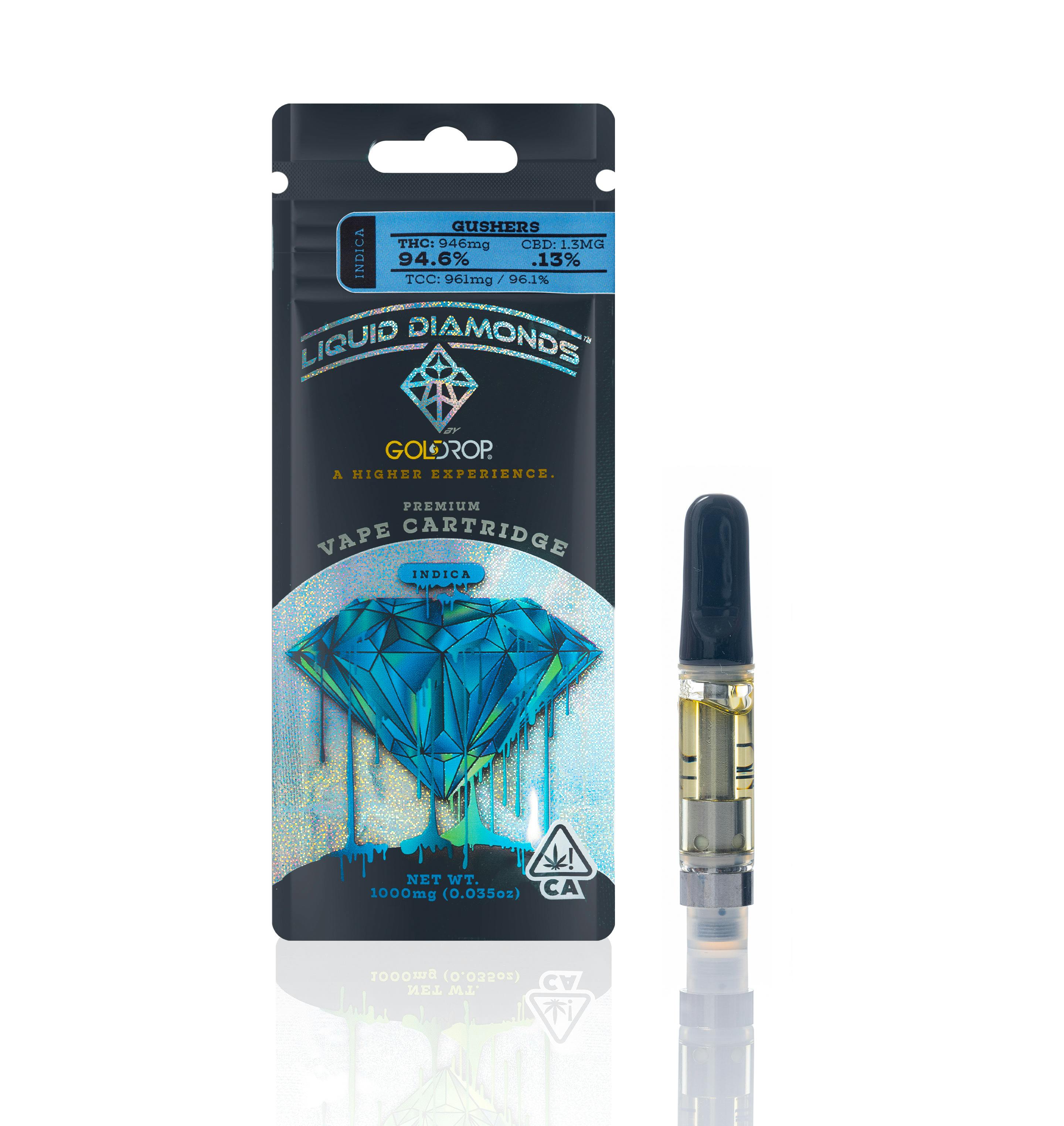 Gushers - Liquid Diamonds® Cartridge - 1 Gram - GoldDrop
