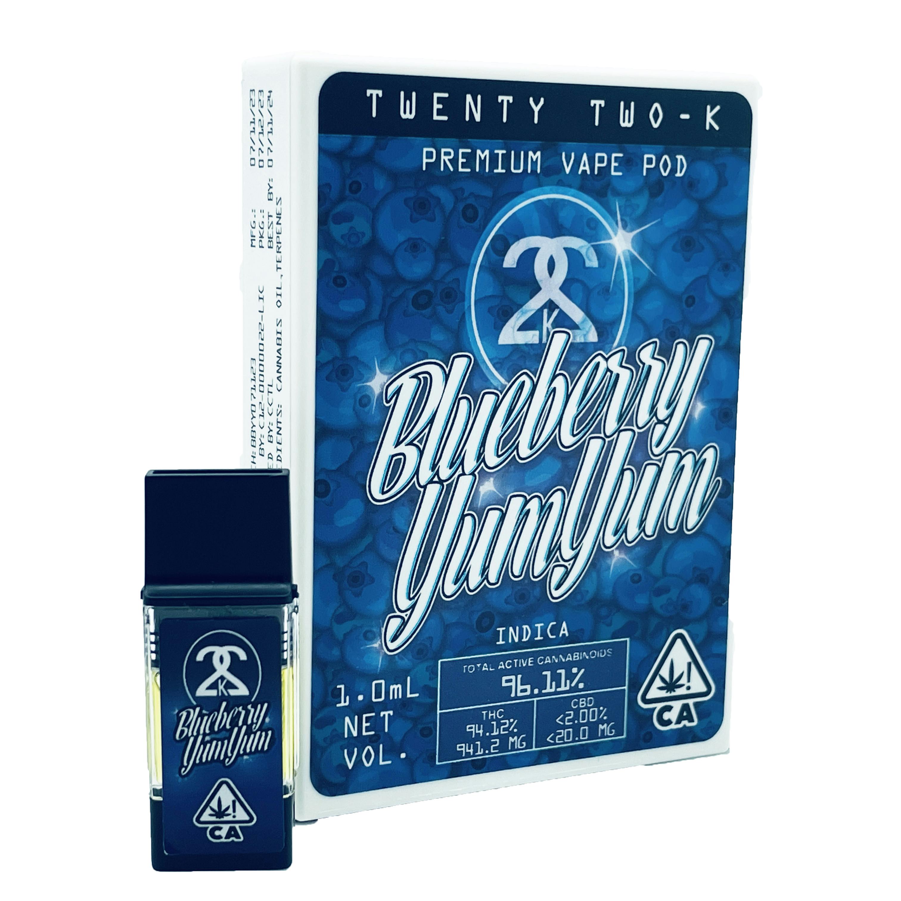 Blueberry Yum Yum 1.0ml Pod