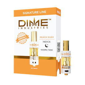 Dime Industries Peach Kush 1000mg Tank THCV