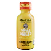Uncle Arnie's | 2oz Bottle | Sunrise Orange with Caffeine! | 100mg