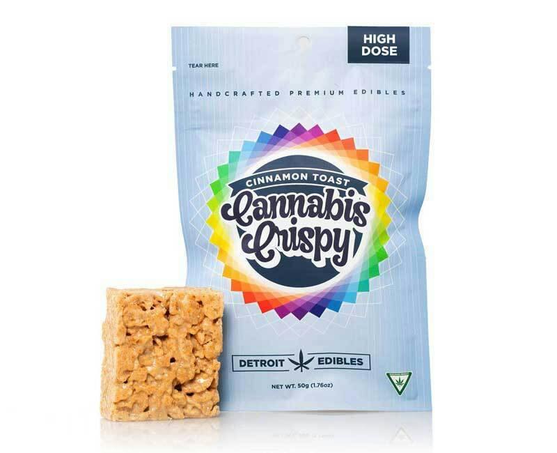 Cinnamon Toast Cannabis Crispy | Baked Good | 200mg | Single by Detroit Edibles