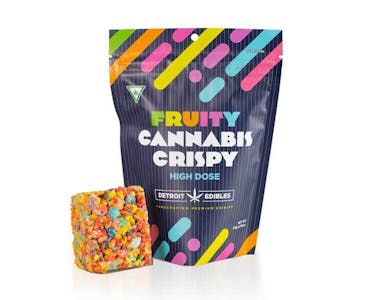 DETROIT EDIBLES - Detroit Edibles - Fruity Cannabis Crispy - High Dose