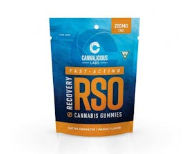 RSO Recovery Gummy - Mango - Sativa - 200mg THC