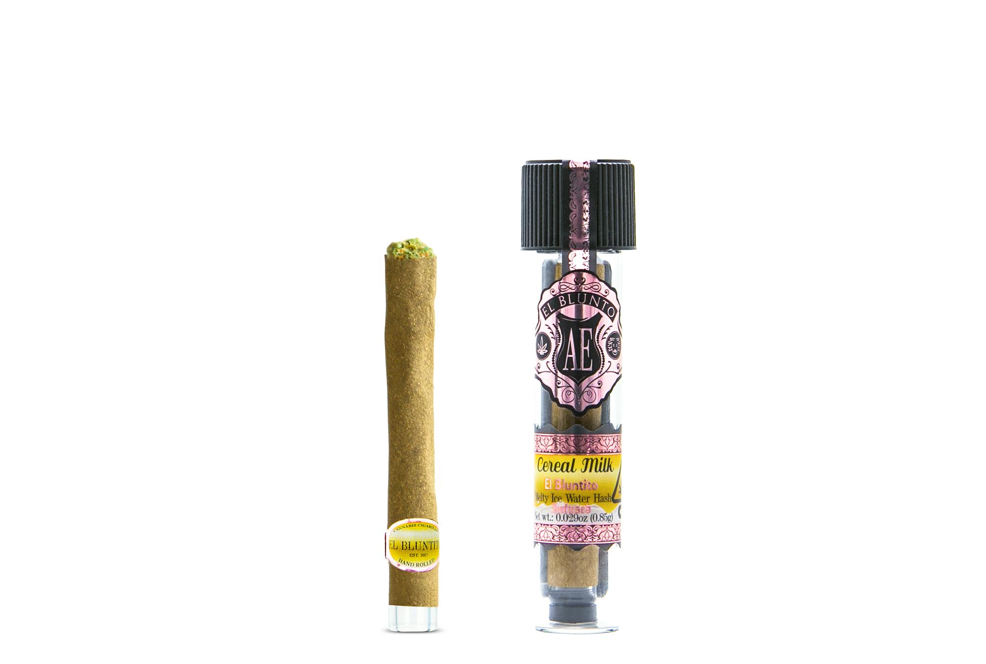 El Bluntito - Cereal Milk - Hash Infused - .85G Cigarillo [Mini Blunt ...