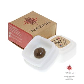 Gravity Apple 1.2g Red Pressed Hash (Dry-Farmed Organic Medicinals)